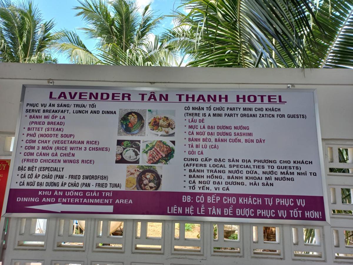 Lavender Tan Thanh Hotel Mini Resort Cong Thanh Exterior foto